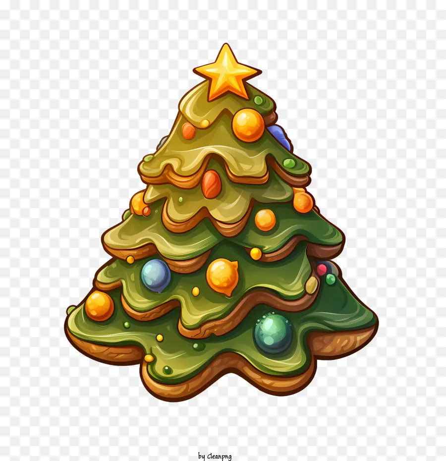Biscoitos De Natal，árvore De Natal PNG