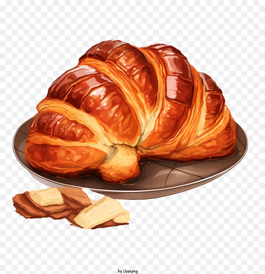 Pão Chalá，Croissant PNG