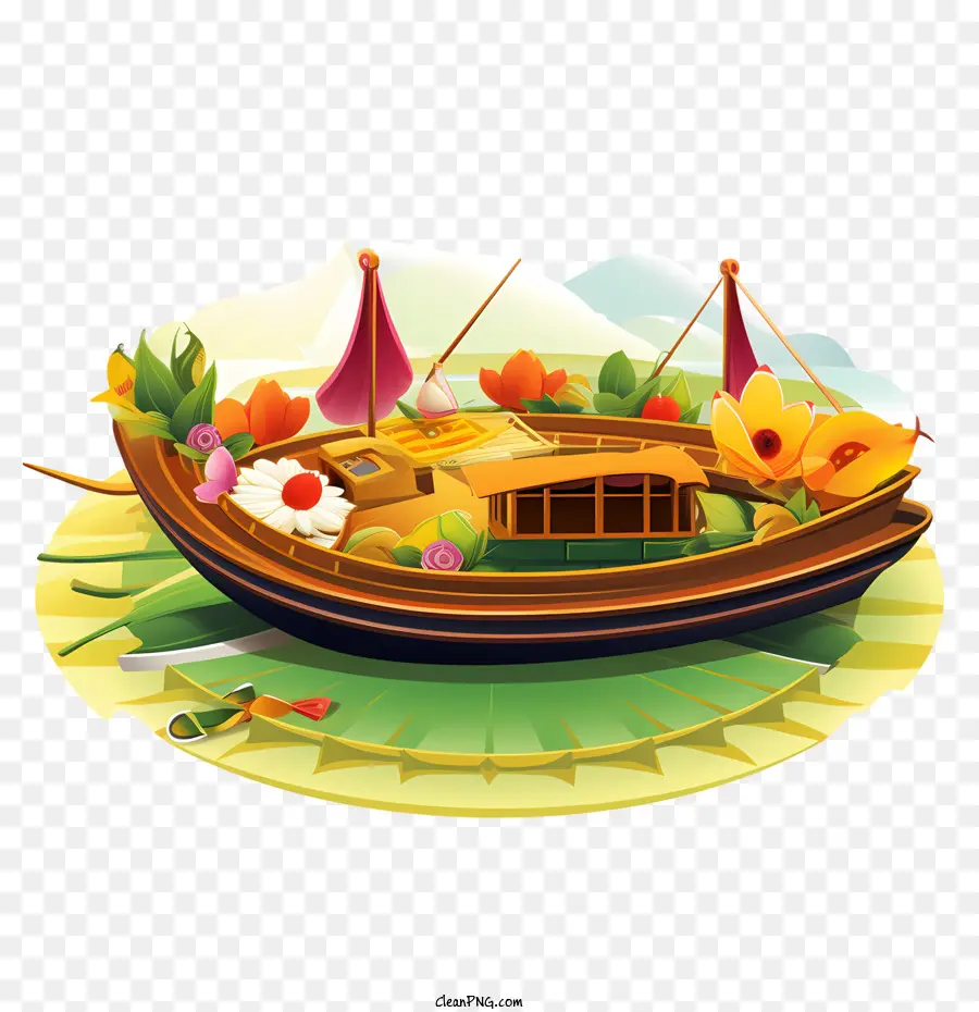 Onam Boat，Barco PNG