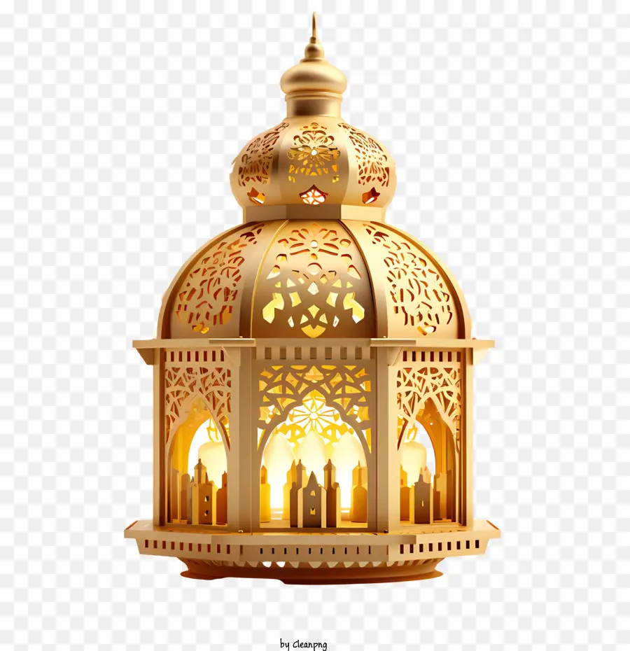 Lanterna Do Ramadã Kareem，Conteúdo De Imagem PNG