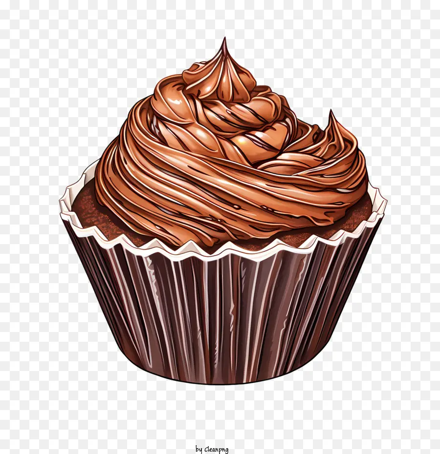 Dia Do Cupcake De Chocolate，Chocolate PNG