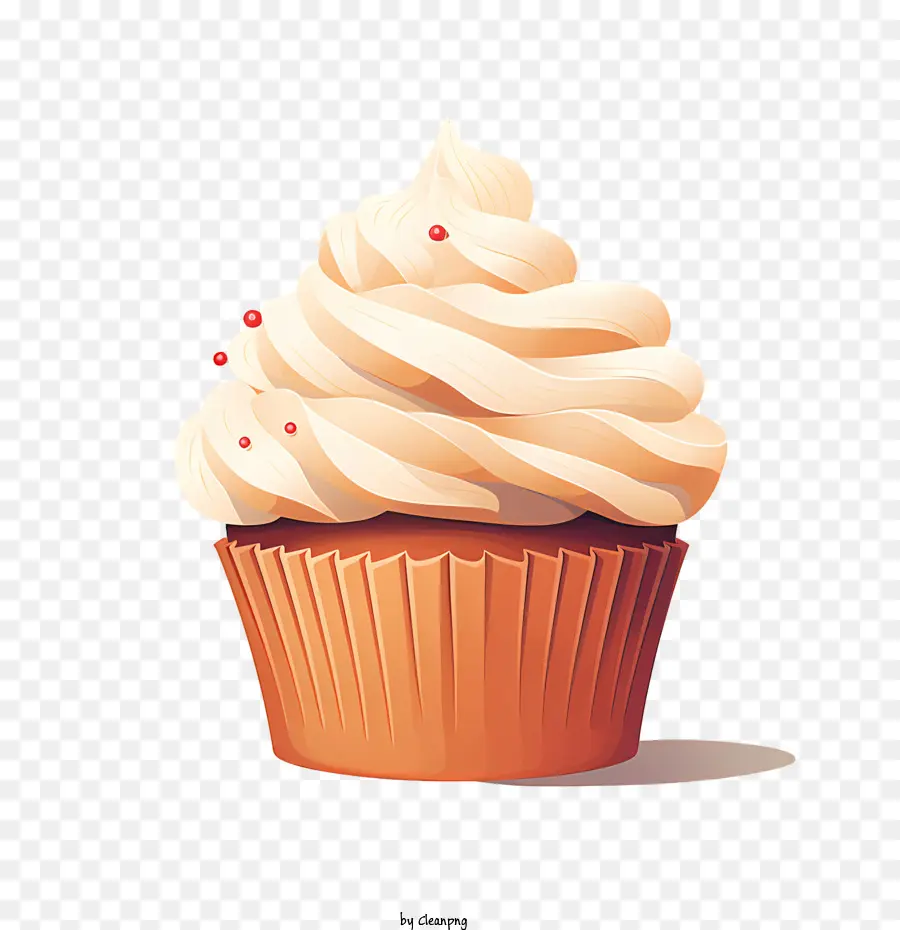 Dia Nacional Do Cupcake，Cupcake Com Cereja PNG