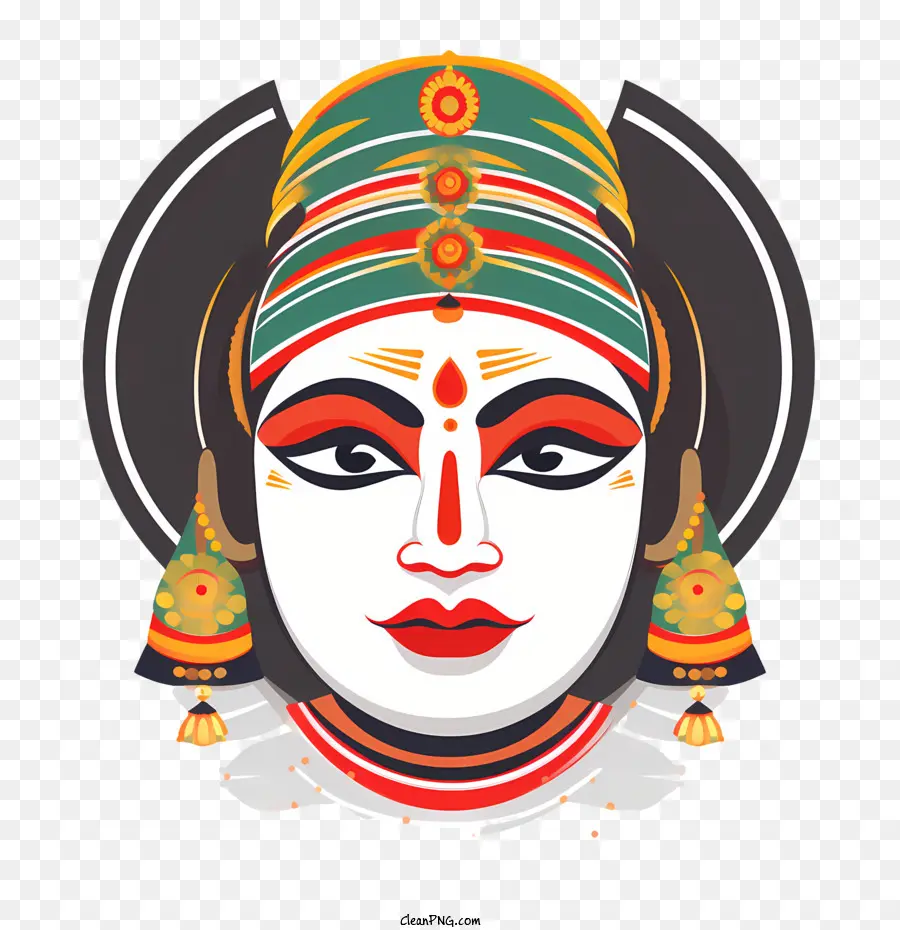 Onam Kathakali，Rosto PNG