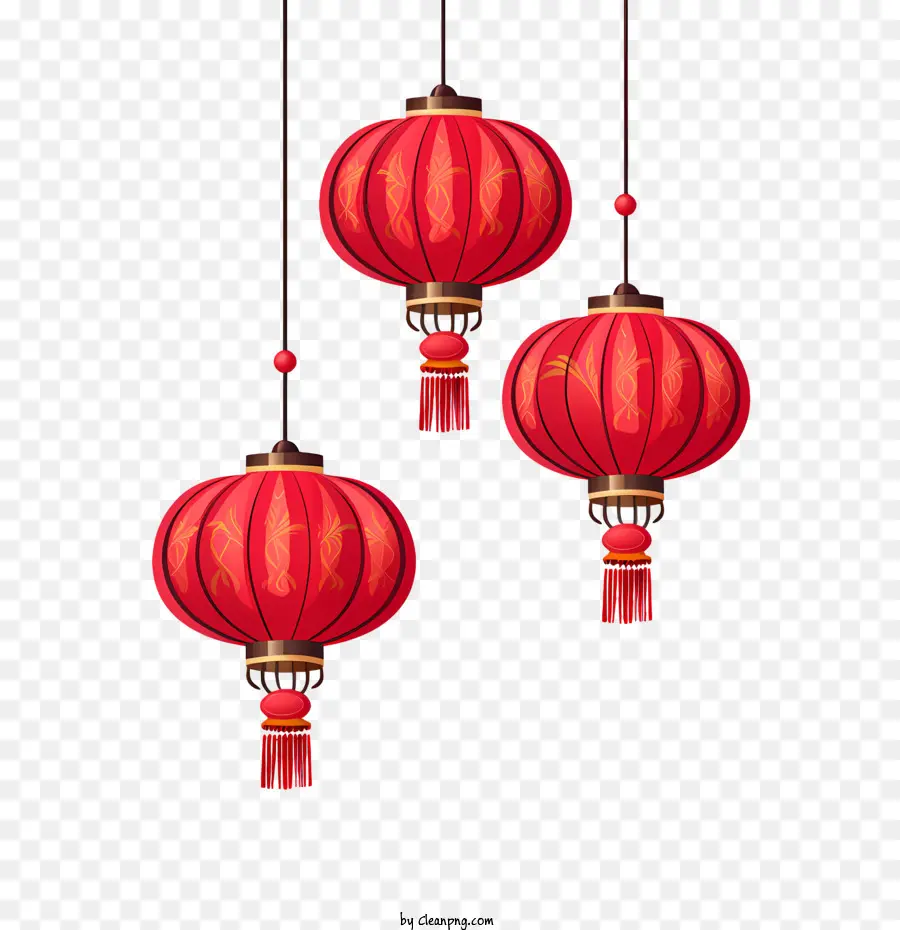 Lanterna Chinesa，Vermelho PNG