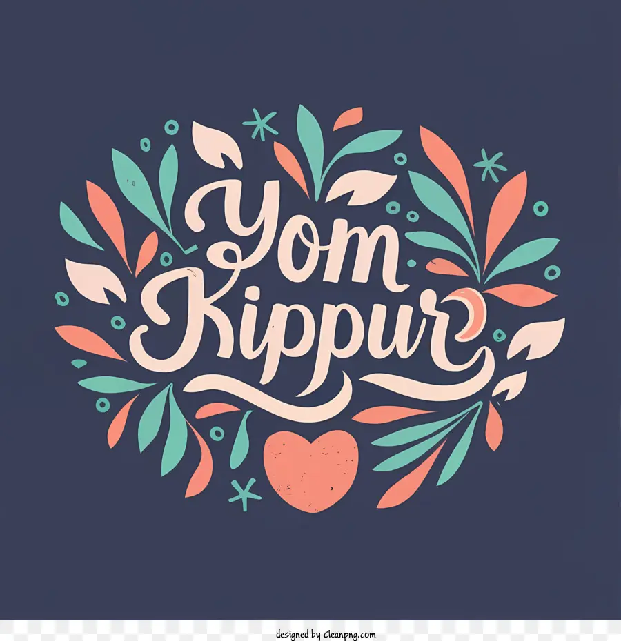 Yom Kipur，Forma De Coração PNG