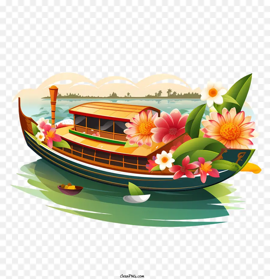 Onam Boat，Barco PNG