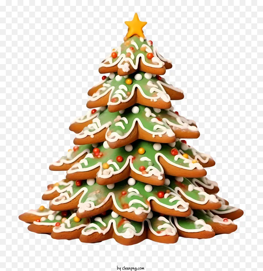 Biscoitos De Natal，Cookies Da árvore De Natal PNG