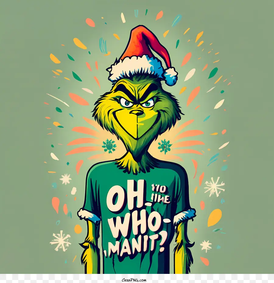 Grinch，Oh Quem PNG