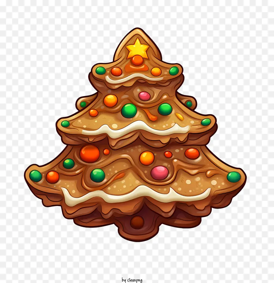 Biscoitos De Natal，Cookies Da árvore De Natal PNG