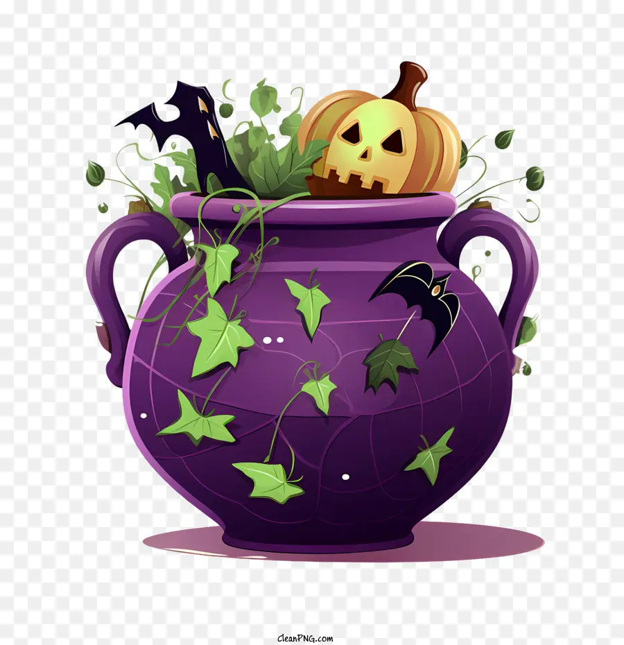 Caldeirão Venenoso，Pote De Halloween PNG