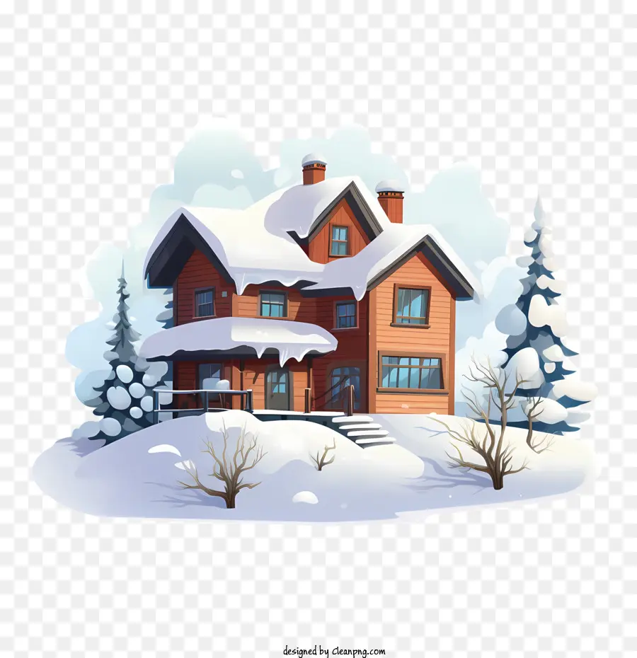 Casa De Inverno，House PNG