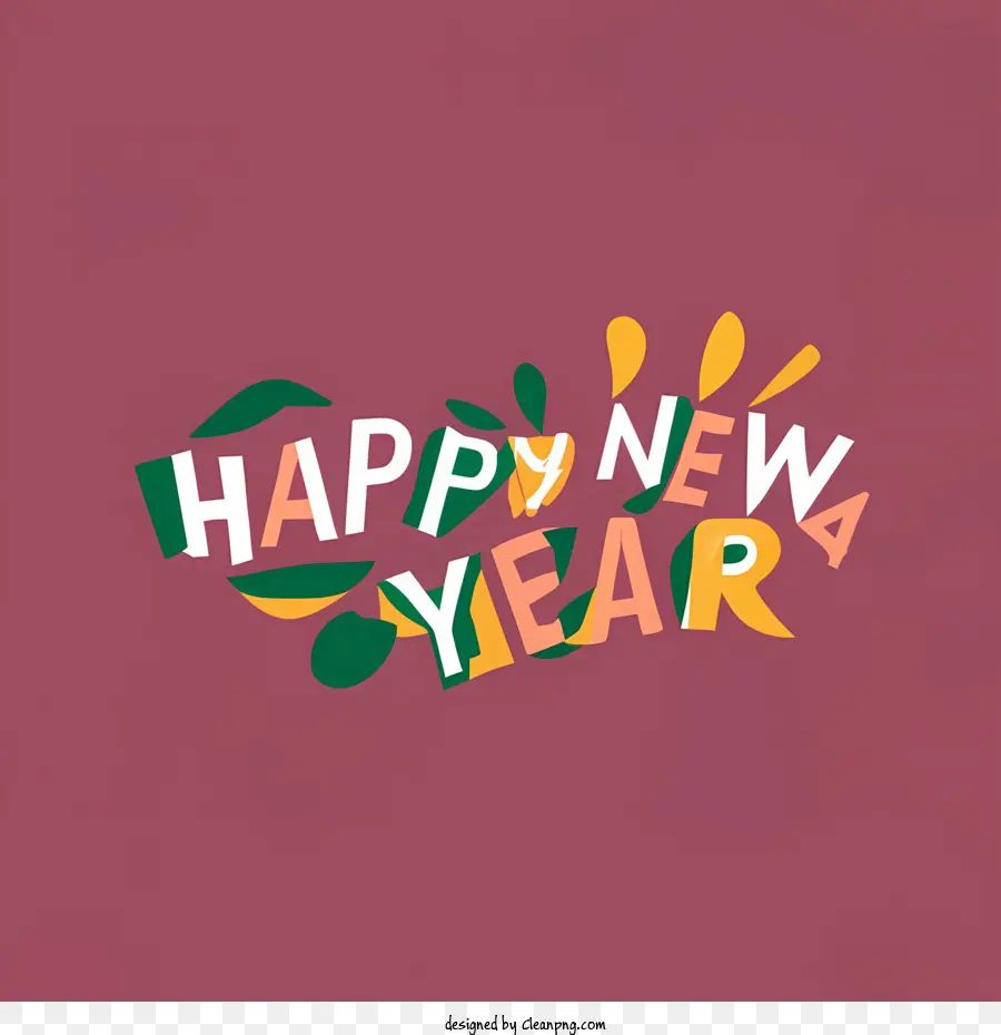 Feliz Ano Novo，Bem Vindo PNG