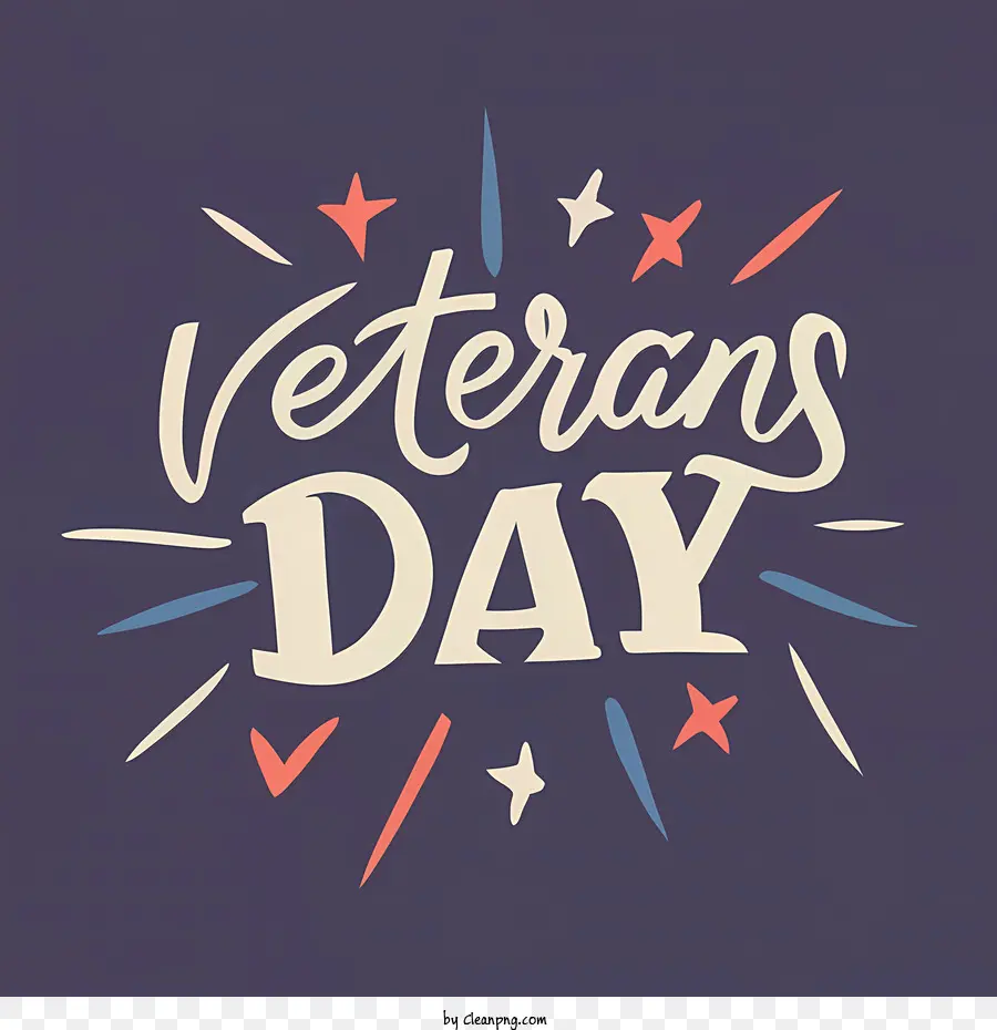 Dia Dos Veteranos，Lettering PNG