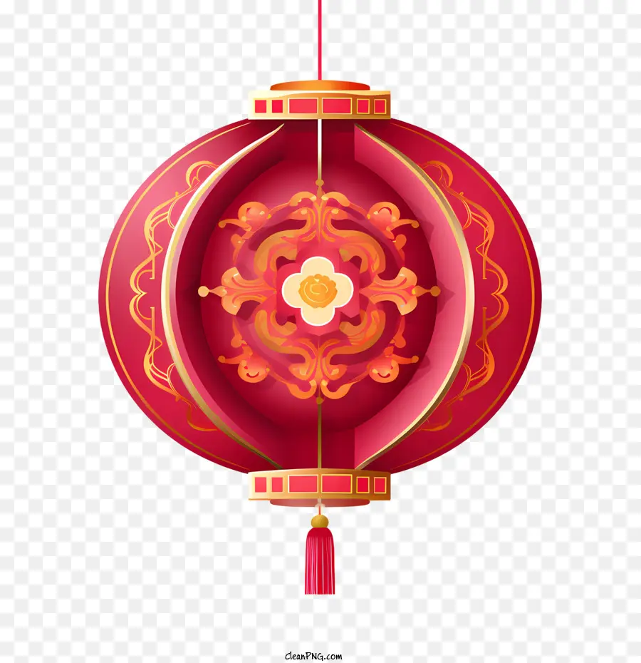 Lanterna Chinesa，Lanterna Vermelha PNG