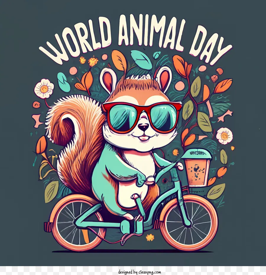 Dia Mundial Dos Animais，Esquilo PNG