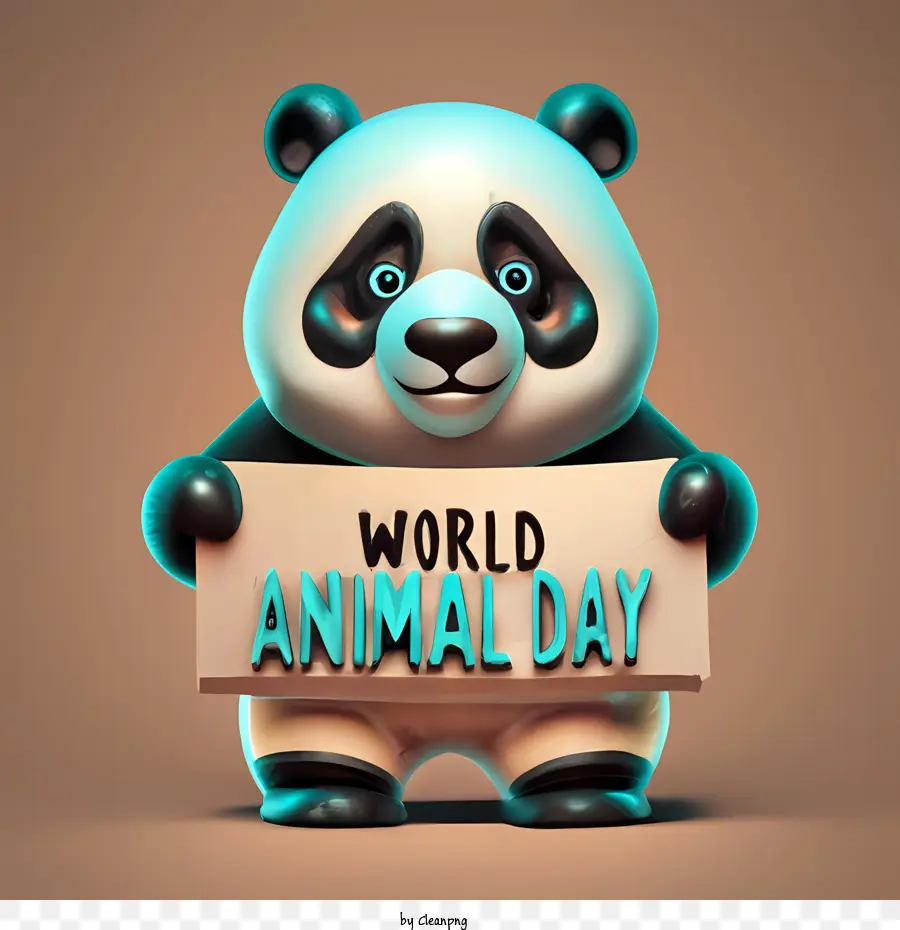Dia Mundial Dos Animais，Panda PNG