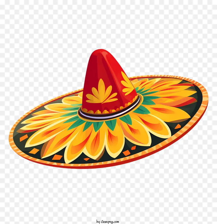 Sombrero Mexicano，Sol PNG