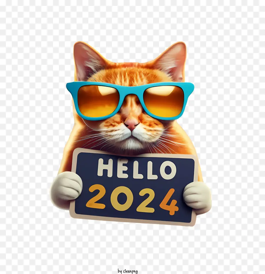 Feliz Ano Novo 2024，Ano Novo 2024 PNG