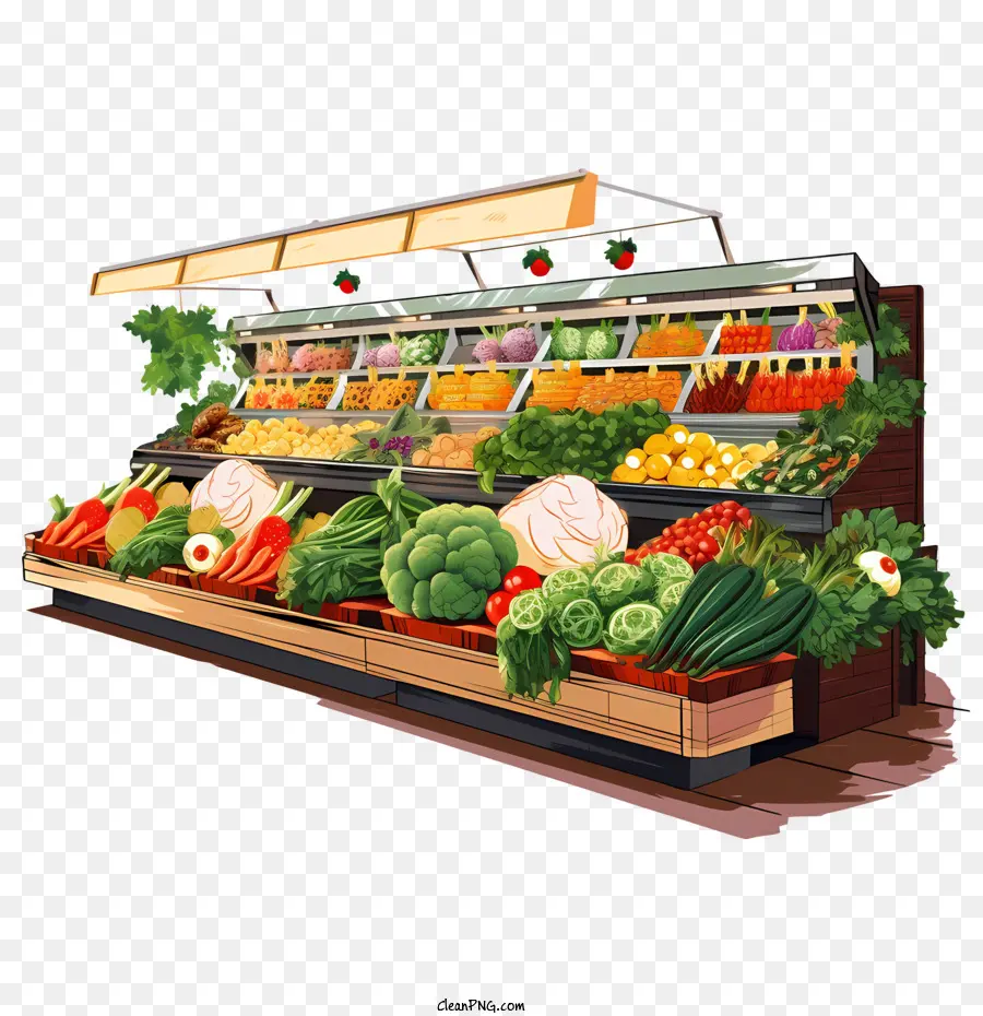 Mercado De Alimentos Vegetarianos，Legumes PNG