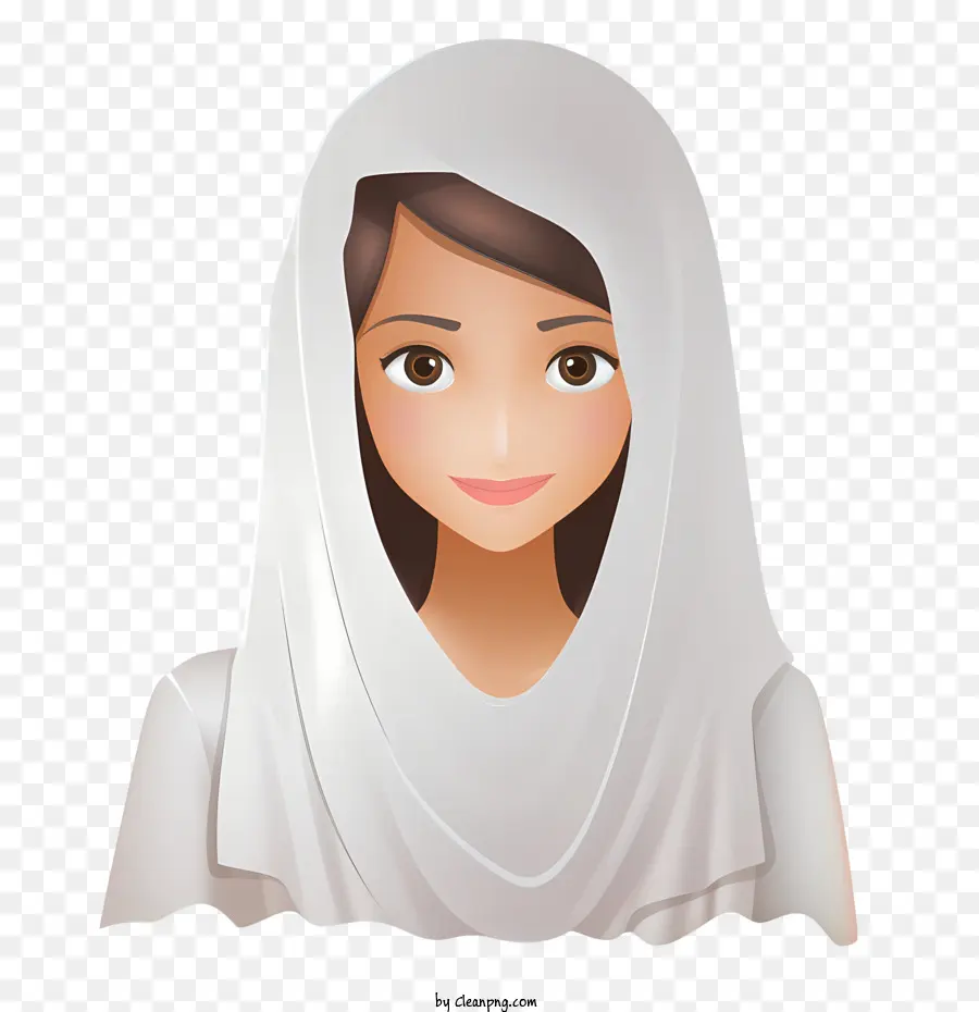Mulher Com Véu，Hijab PNG