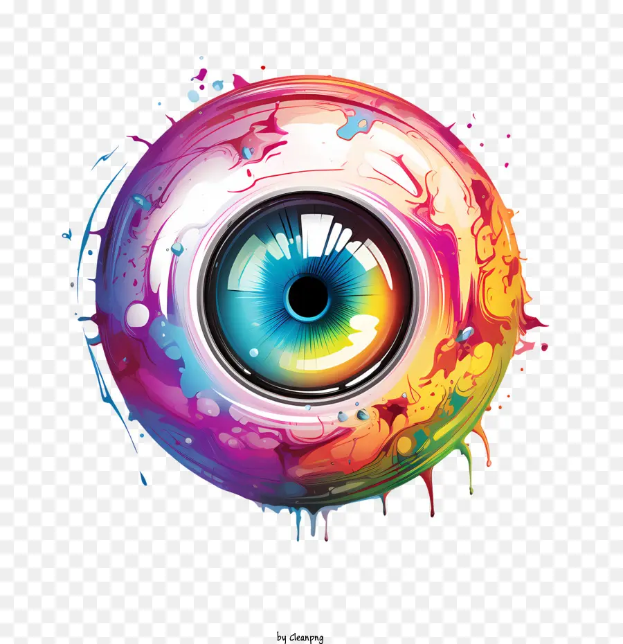 Halloween Eyelall，Olho PNG