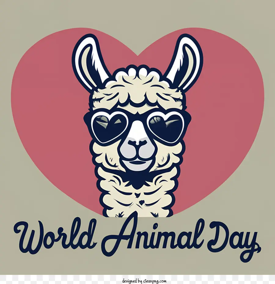 Dia Mundial Dos Animais，Lama PNG