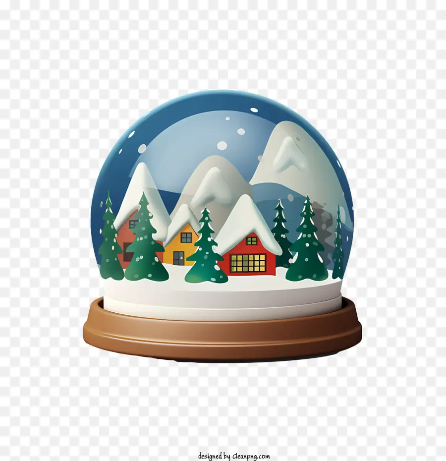 Bola De Neve De Natal，Globo De Neve PNG