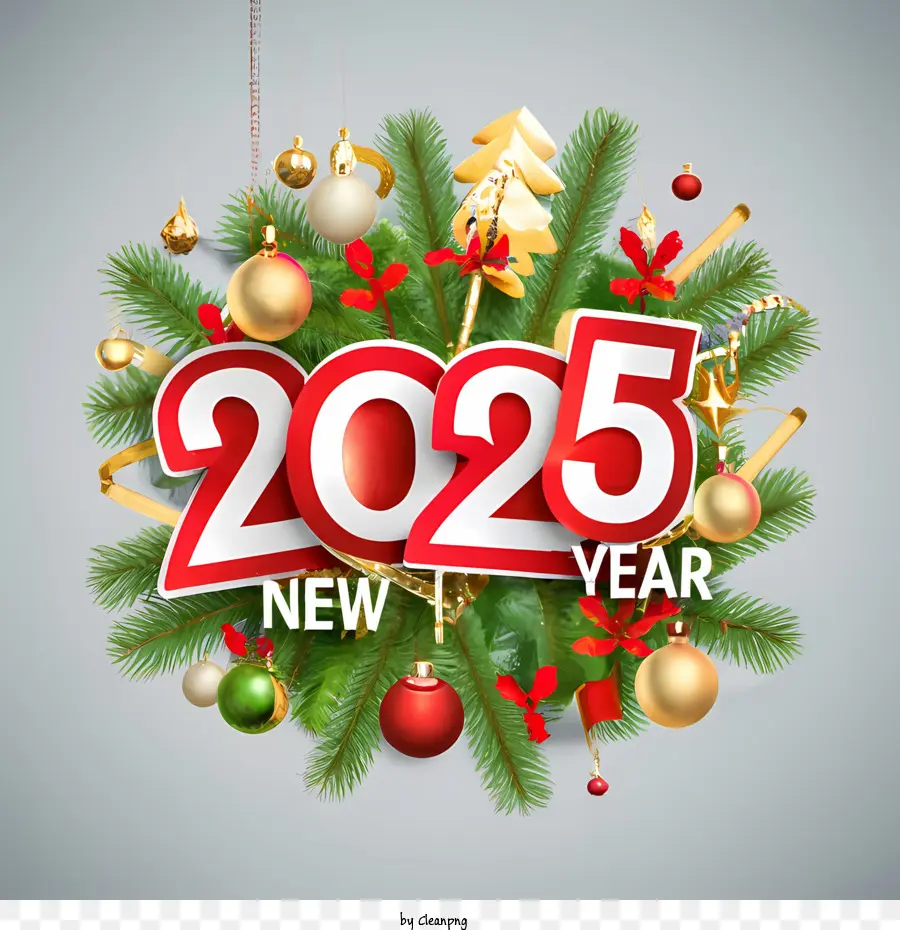 2025 Feliz Ano Novo，Feliz Ano Novo PNG