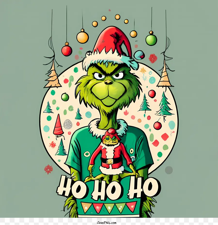 Grinch，Oh Oh Oh PNG