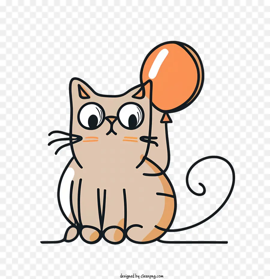 Gato Desenhado à Mão，Gato PNG