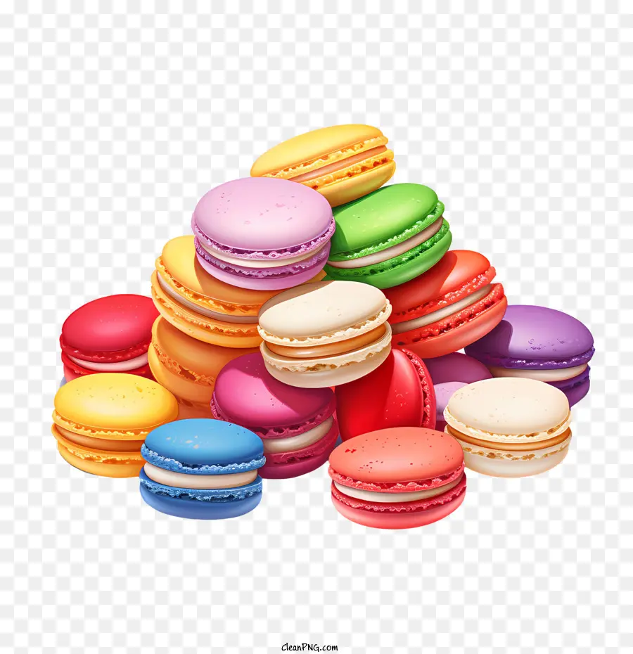 Macaroon Dia，Chocolate PNG