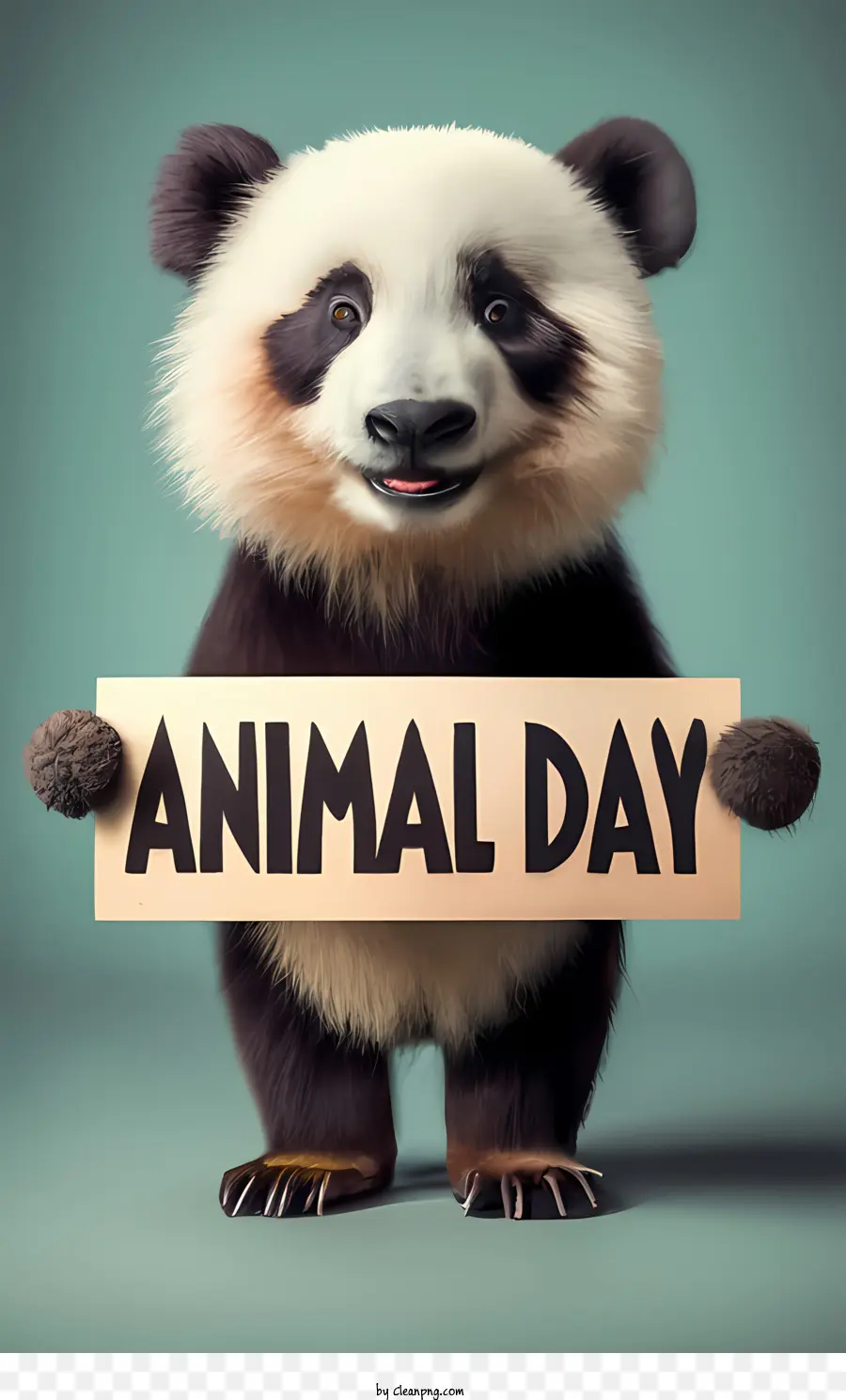 Dia Mundial Dos Animais，Panda PNG