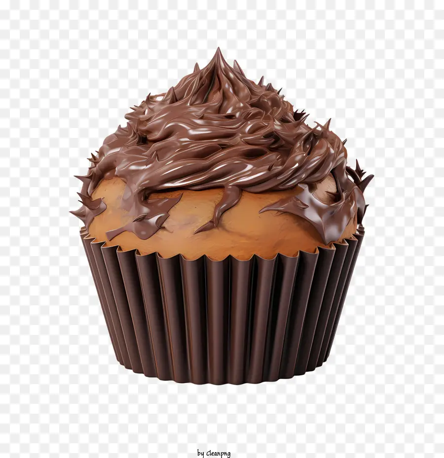 Dia Do Cupcake De Chocolate，Chocolate PNG