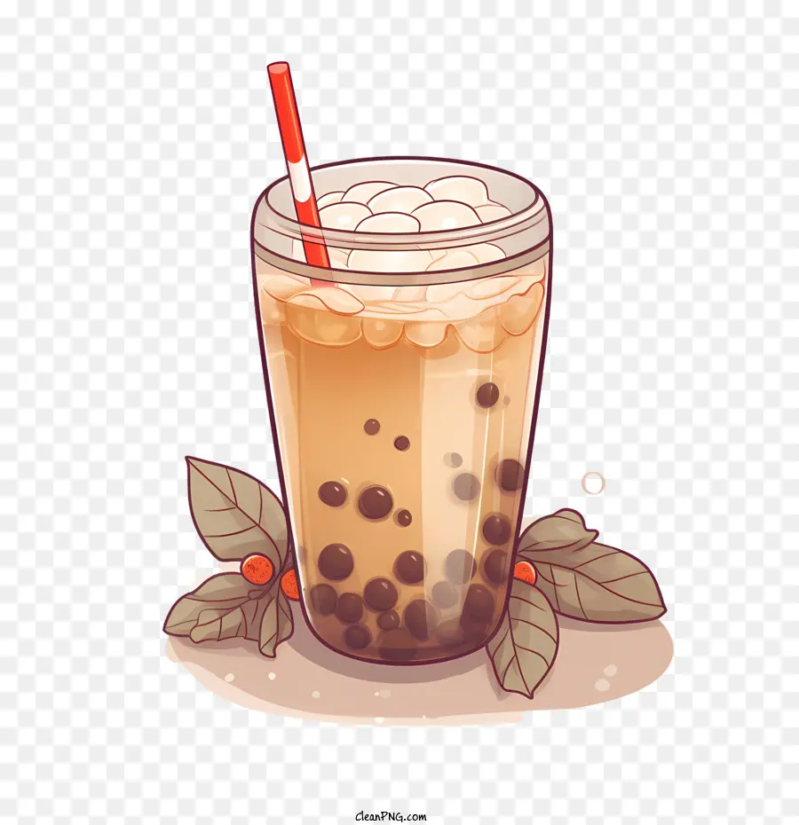 Chá De Leite De Bolha，Tapioca PNG