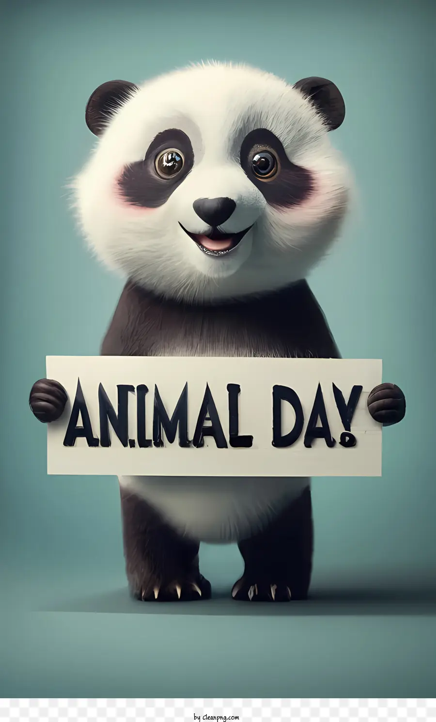 Dia Mundial Dos Animais，Panda PNG