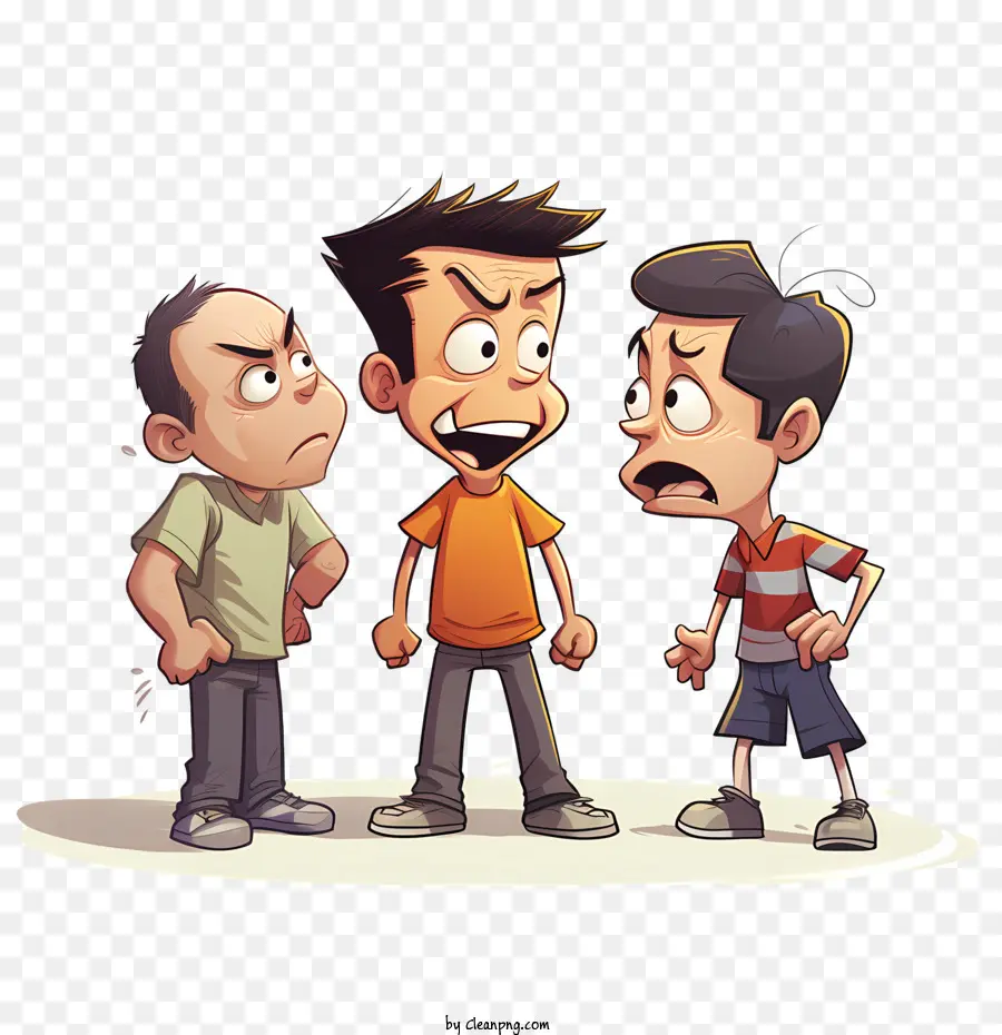 Dia De Parar O Bullying，Discutindo Meninos PNG