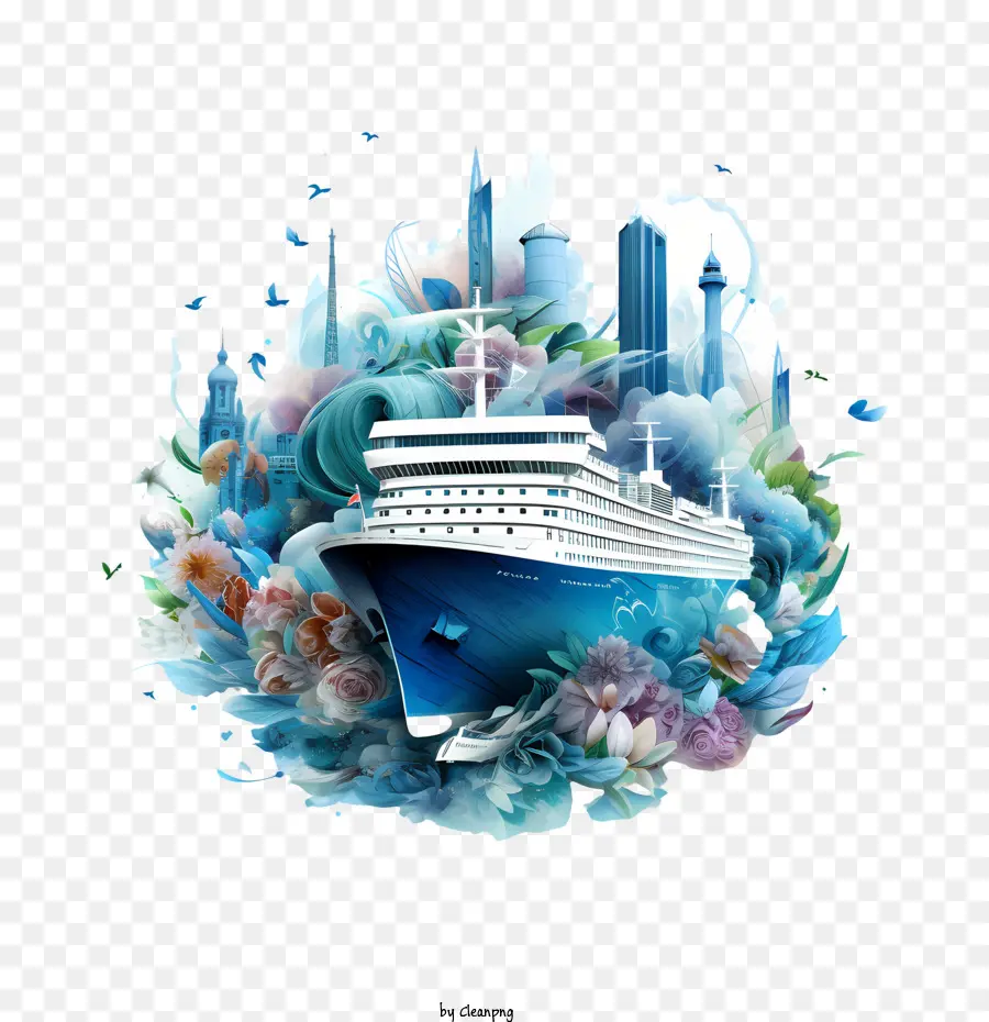 Dia Marítimo Mundial，Navio De Cruzeiro PNG