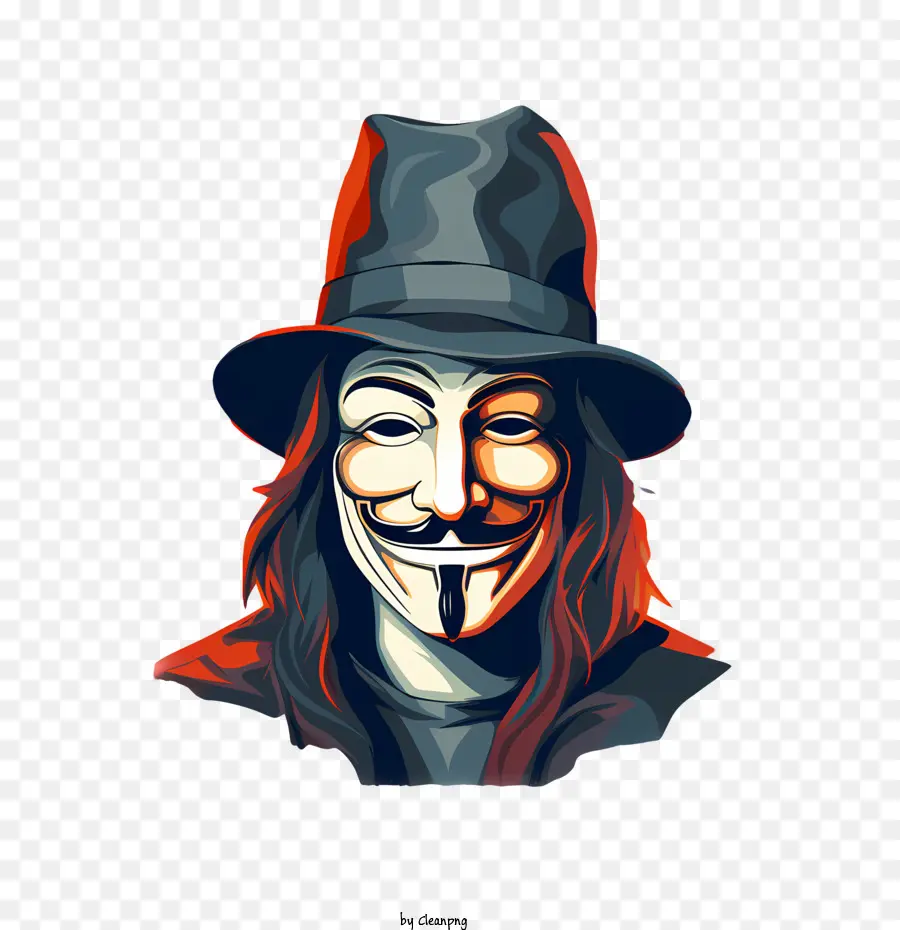 Guy Fawkes Dia，Anônimo PNG