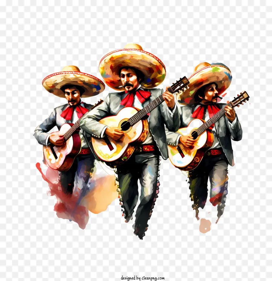 Dia Da Independência Do México，Músicos Mexicanos PNG
