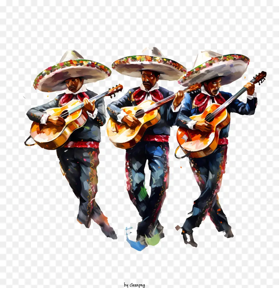 Dia Da Independência Do México，Guitarra PNG