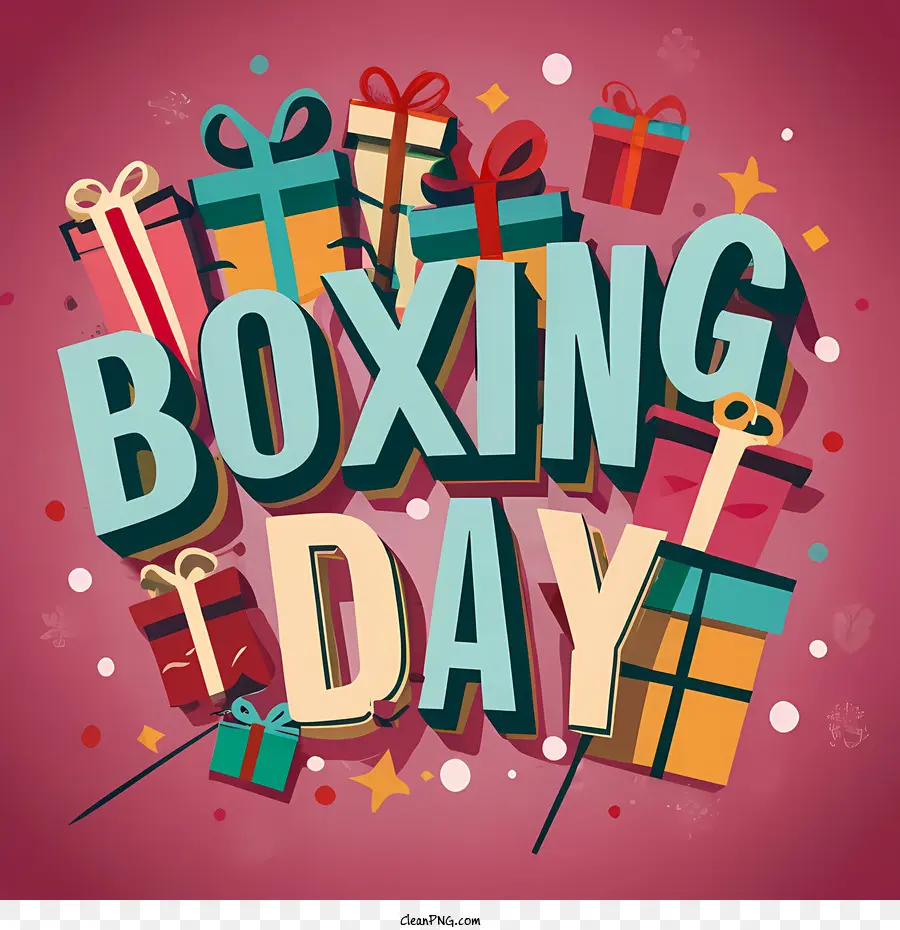 Boxing Day，Presente PNG