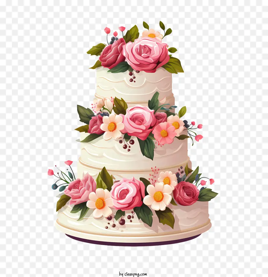 Bolo De Casamento，Celebração PNG