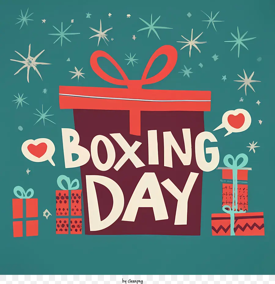 Boxing Day，Caixa De Presente PNG