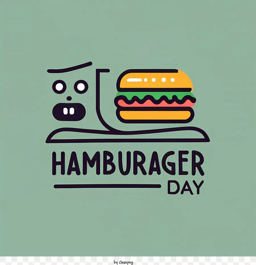 Dia De Hamburger，Burger PNG