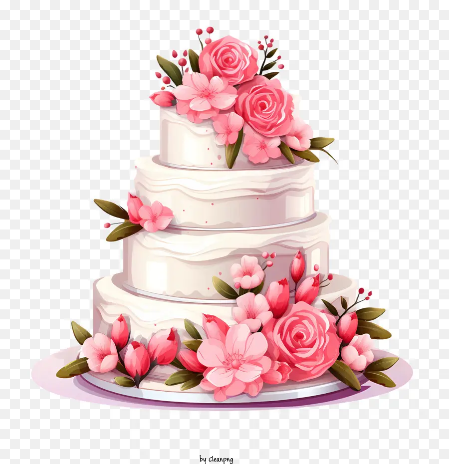 Bolo De Casamento，Bolo PNG