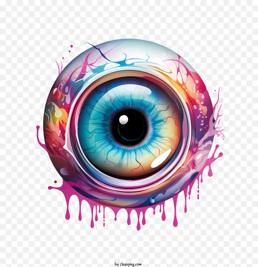 Halloween Eyelall，Olho PNG