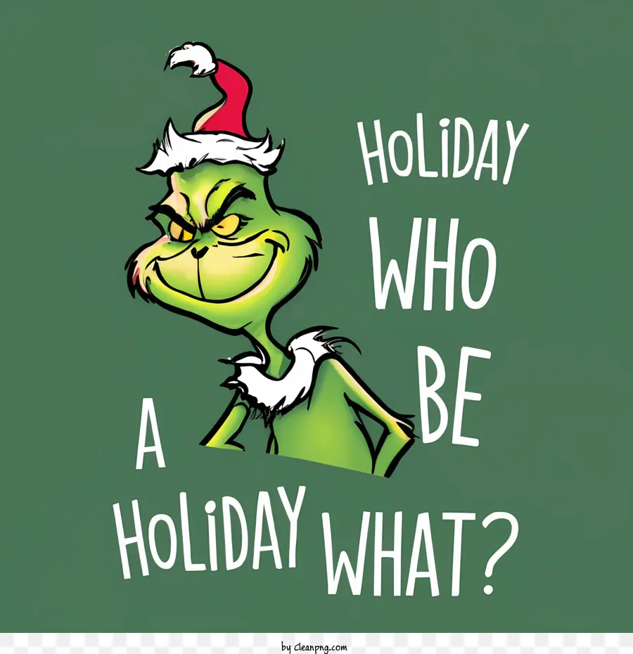 Grinch，Férias PNG