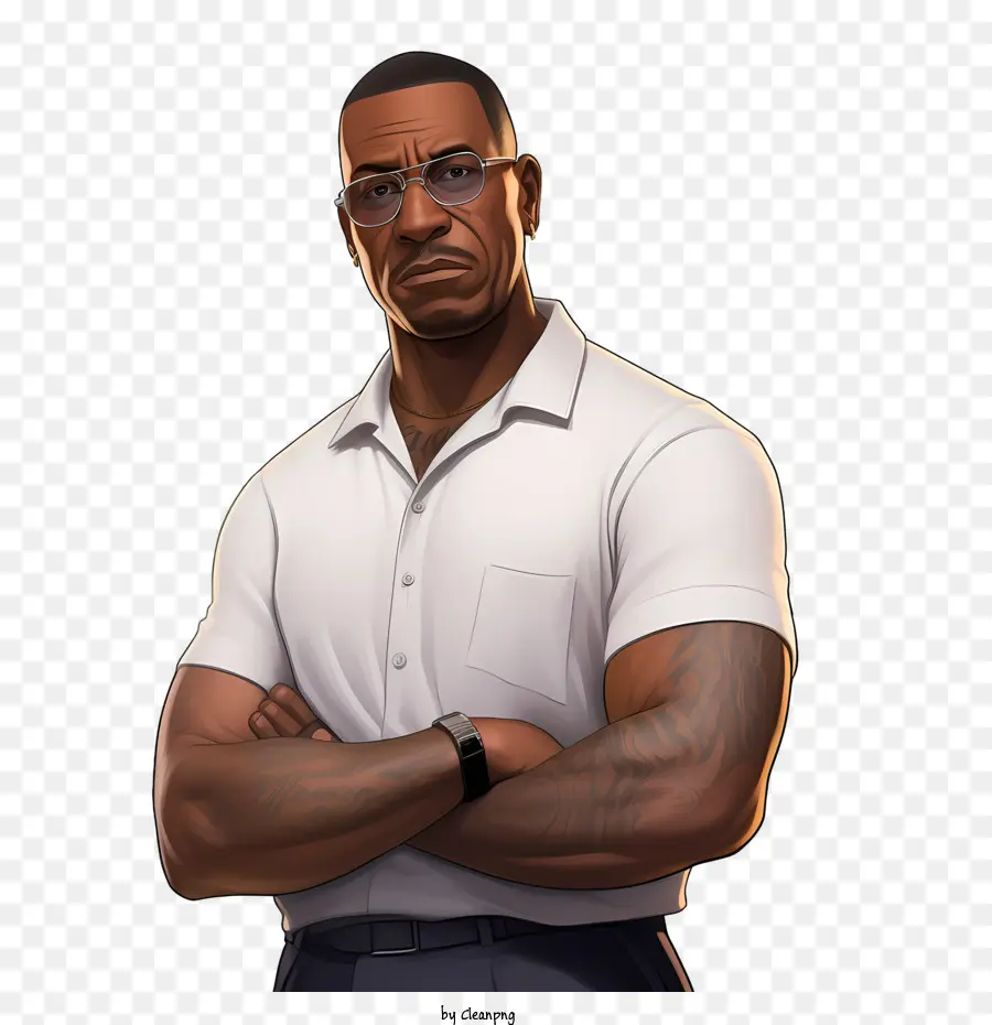 Caráter Automático Grand Theft，Black Man PNG