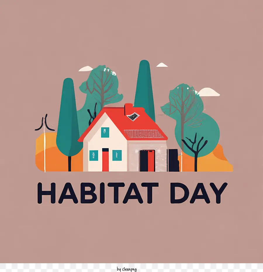 Dia Mundial Do Habitat，House PNG