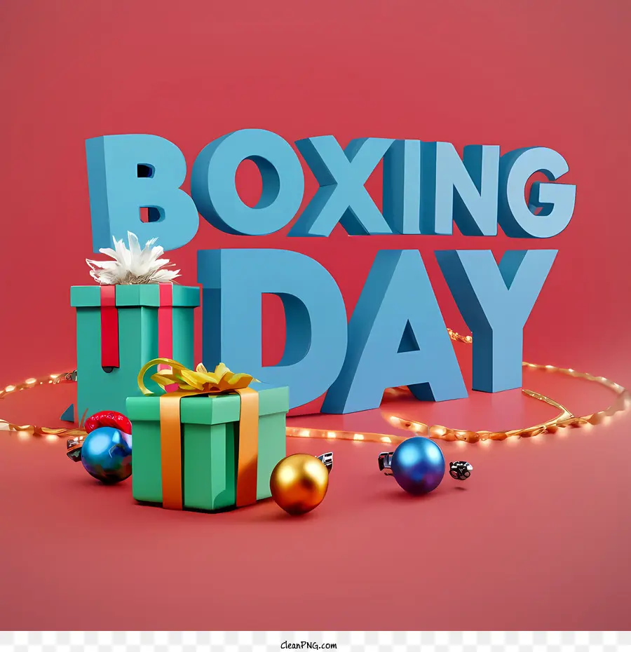 Boxing Day，Embrulho PNG